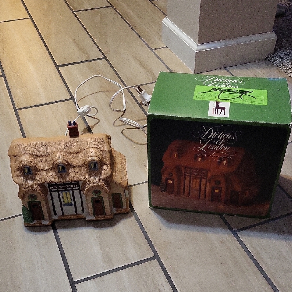 SALE--Holiday Village House with Lights